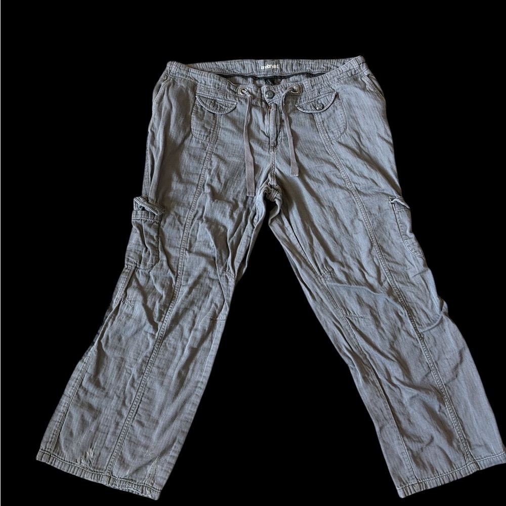 Lane Bryant Women's Gray Cargo Pants